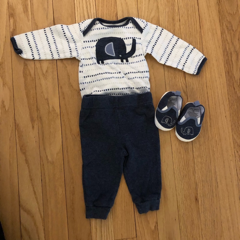 Elephant Outfit with Shoes